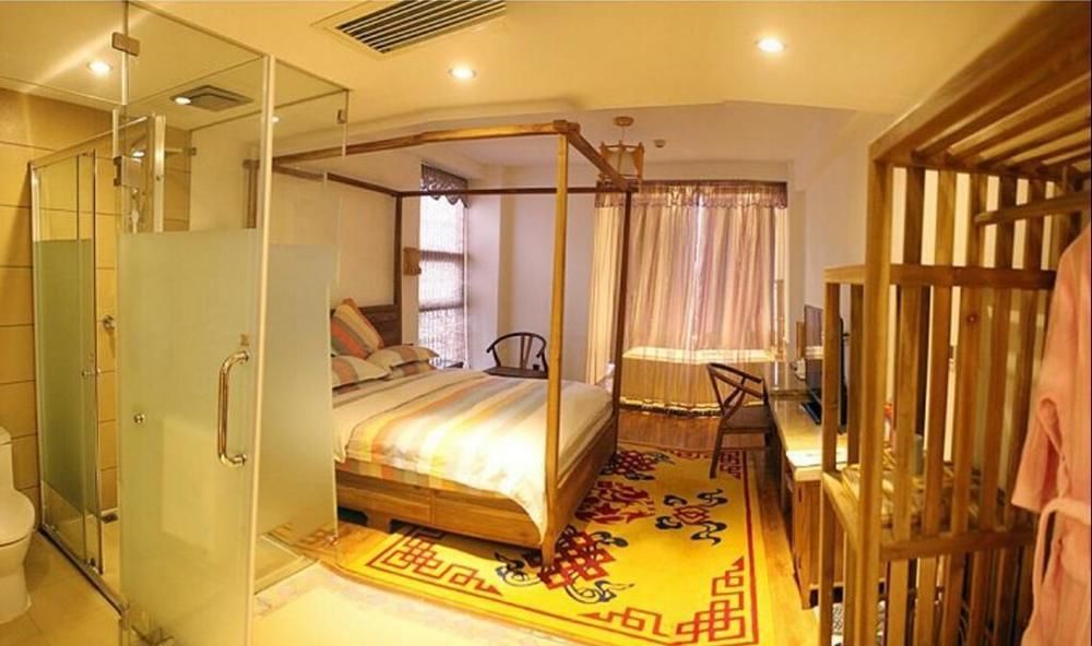 ז'אנגג'יאג'י Guanshanyue Honeymoon Mansion מראה חיצוני תמונה