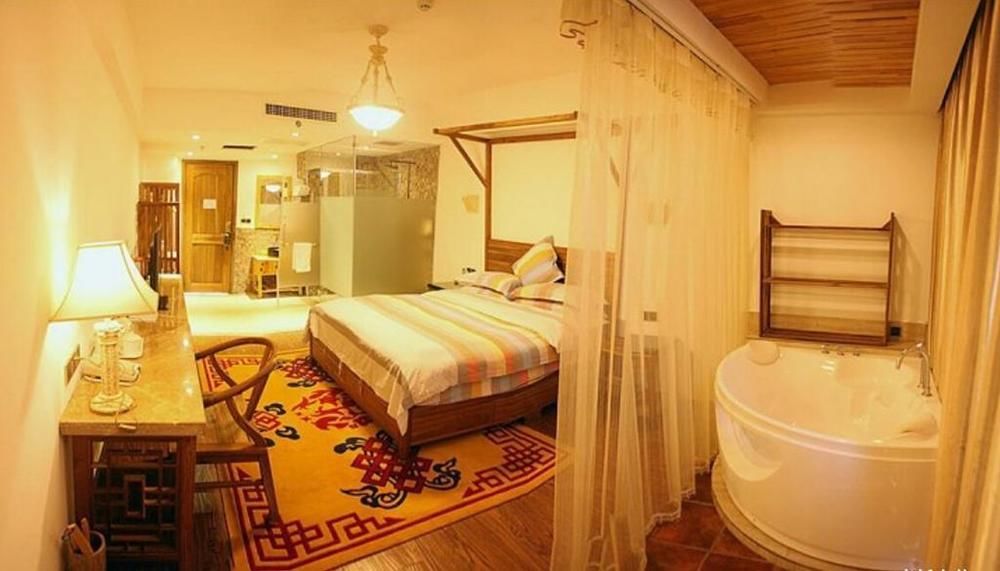 ז'אנגג'יאג'י Guanshanyue Honeymoon Mansion מראה חיצוני תמונה